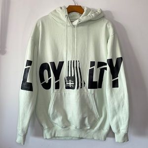 Light Mint Green “LOYALTY” Hoodie